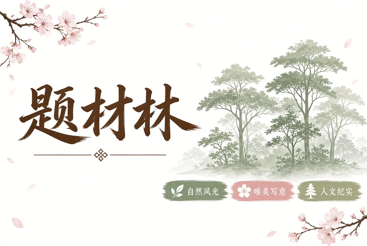 题材林栏目画面